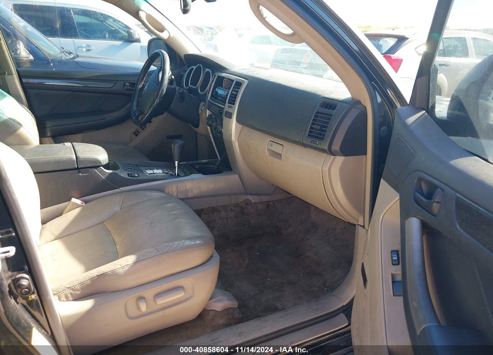 2005 TOYOTA 4RUNNER LIMITED V6 VIN: JTEZU17RX58029838
