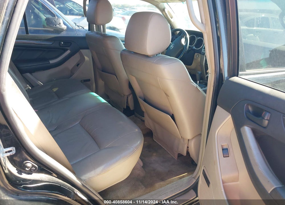 2005 TOYOTA 4RUNNER LIMITED V6 VIN: JTEZU17RX58029838