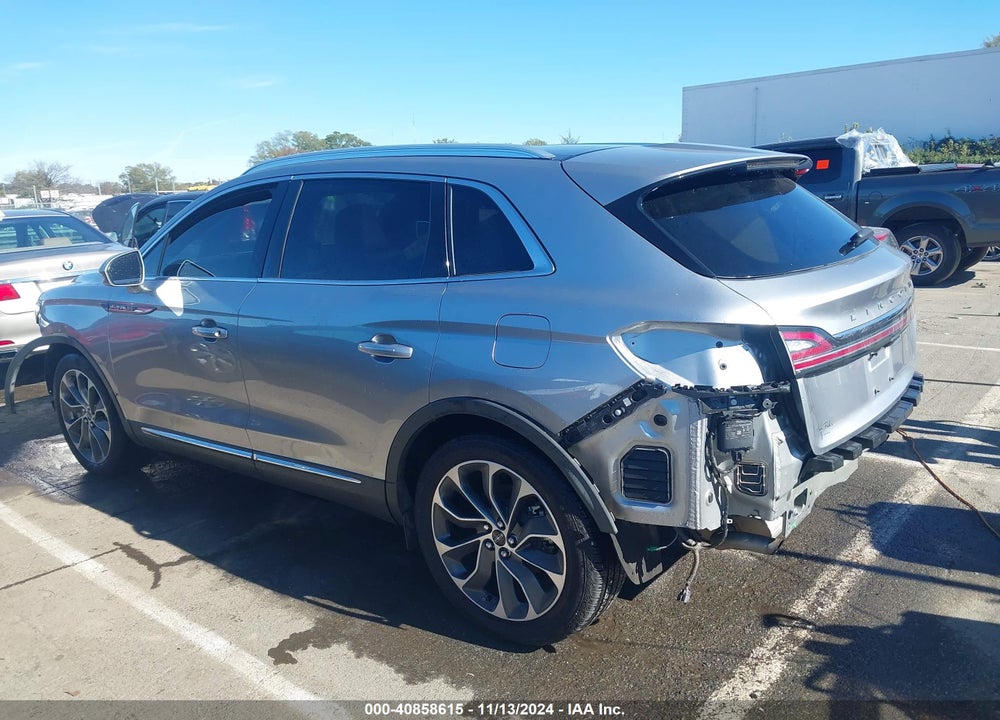 2021 LINCOLN NAUTILUS RESERVE VIN: 2LMPJ6K95MBL08943