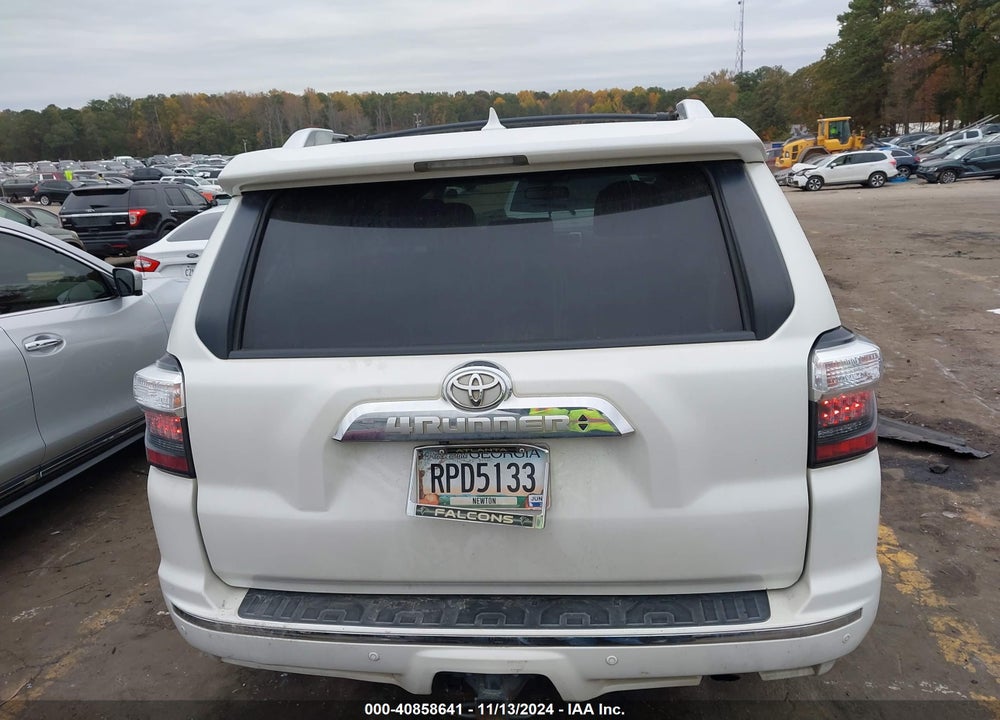 2015 TOYOTA 4RUNNER LIMITED VIN: JTEZU5JR8F5088308