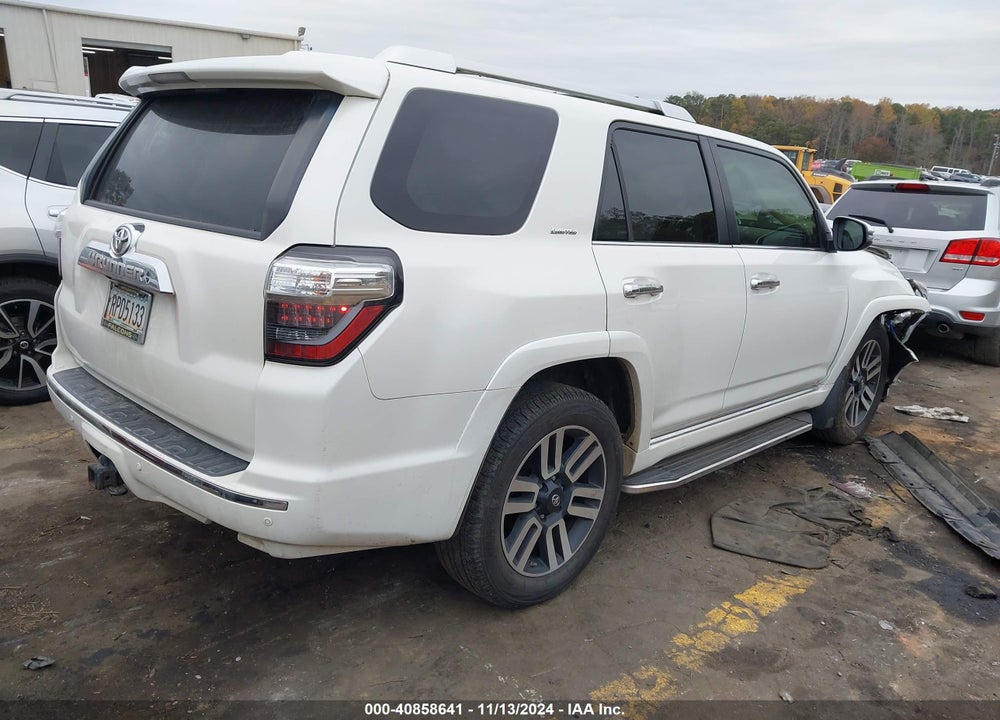 2015 TOYOTA 4RUNNER LIMITED VIN: JTEZU5JR8F5088308