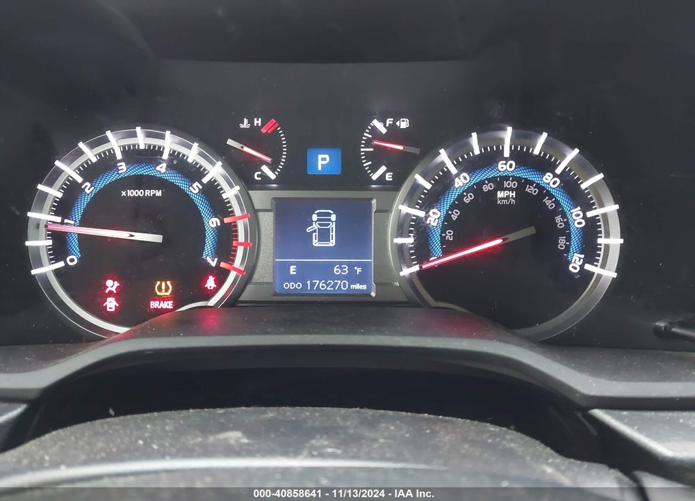 2015 TOYOTA 4RUNNER LIMITED VIN: JTEZU5JR8F5088308