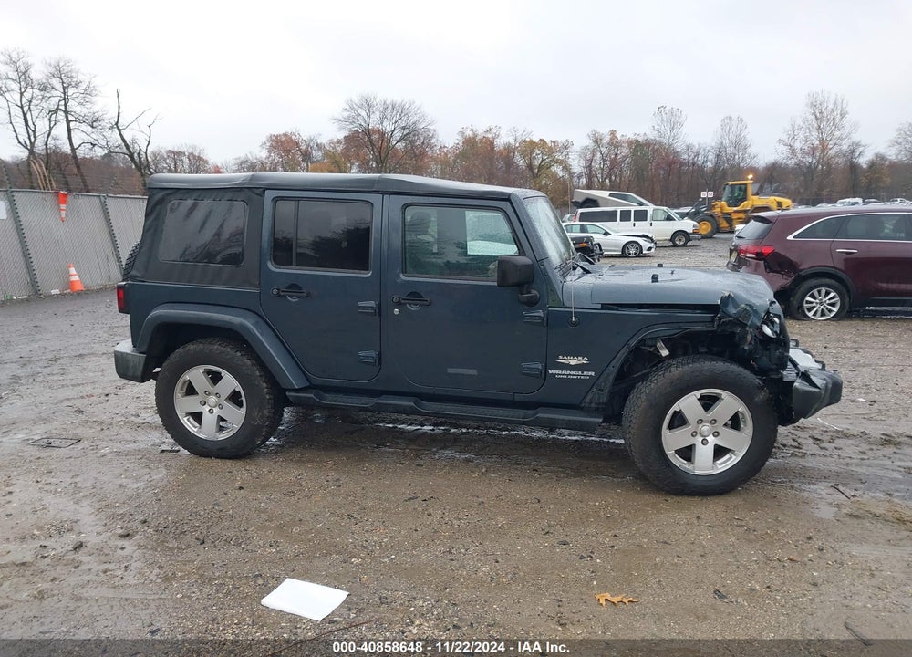 2008 JEEP WRANGLER UNLIMITED SAHARA VIN: 1J4GA59198L632441