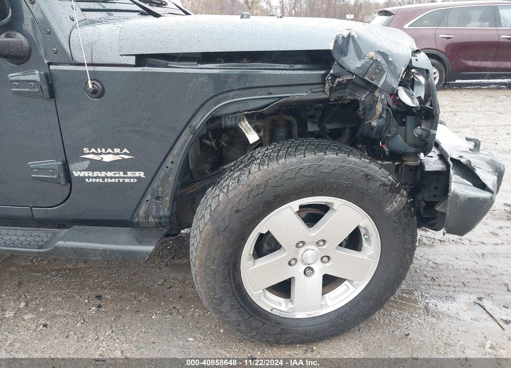 2008 JEEP WRANGLER UNLIMITED SAHARA VIN: 1J4GA59198L632441