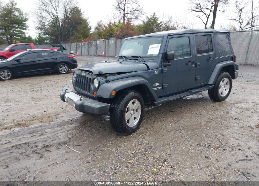 2008 JEEP WRANGLER UNLIMITED SAHARA VIN: 1J4GA59198L632441