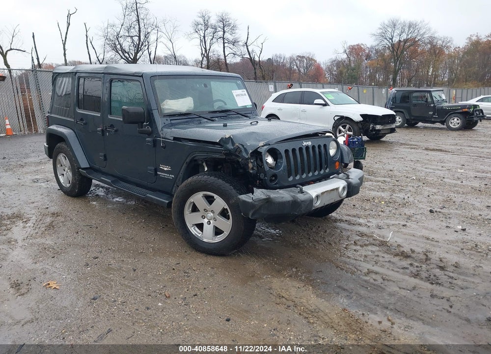 2008 JEEP WRANGLER UNLIMITED SAHARA VIN: 1J4GA59198L632441