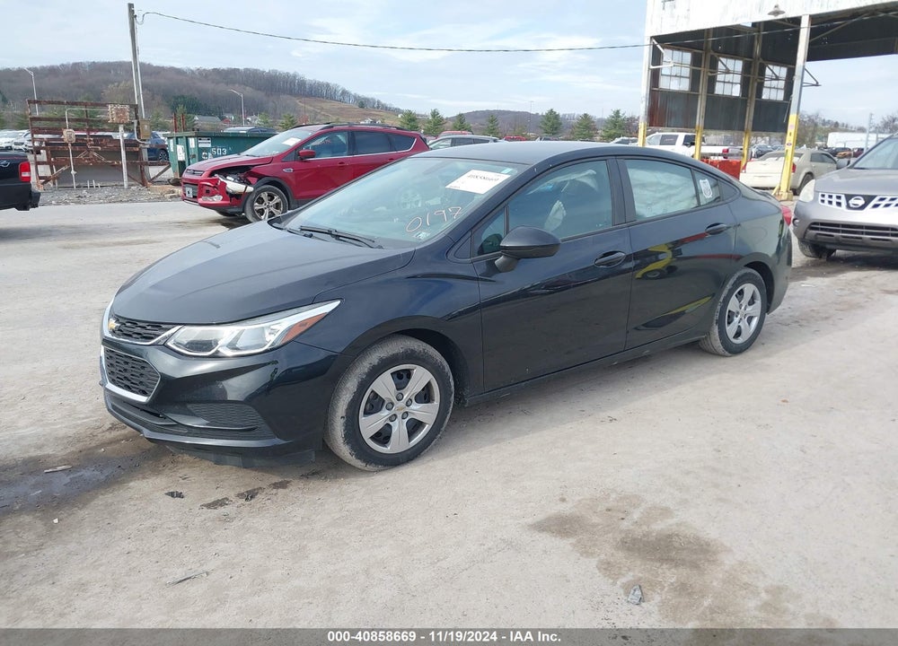 2017 CHEVROLET CRUZE LS AUTO VIN: 1G1BC5SM9H7180197