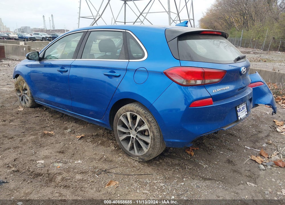 2018 HYUNDAI ELANTRA GT VIN: KMHH35LE4JU060061