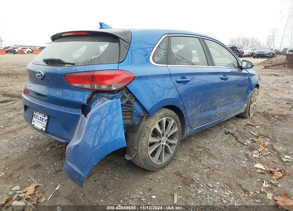 2018 HYUNDAI ELANTRA GT VIN: KMHH35LE4JU060061