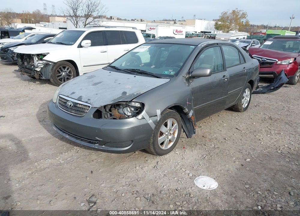 2006 TOYOTA COROLLA LE VIN: 2T1BR30EX6C590508