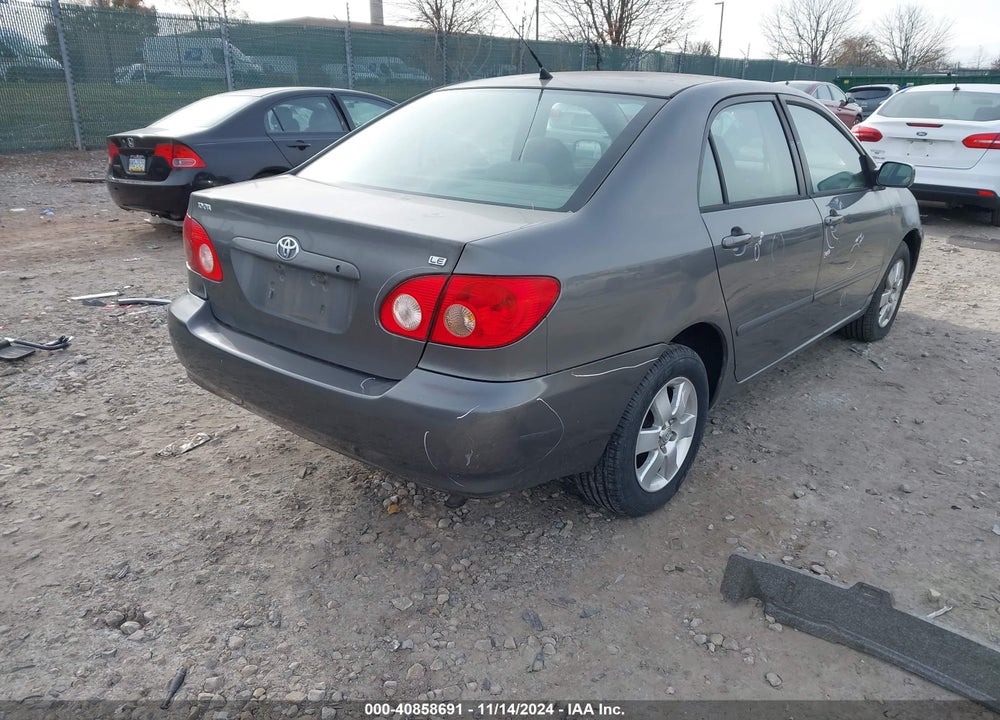 2006 TOYOTA COROLLA LE VIN: 2T1BR30EX6C590508