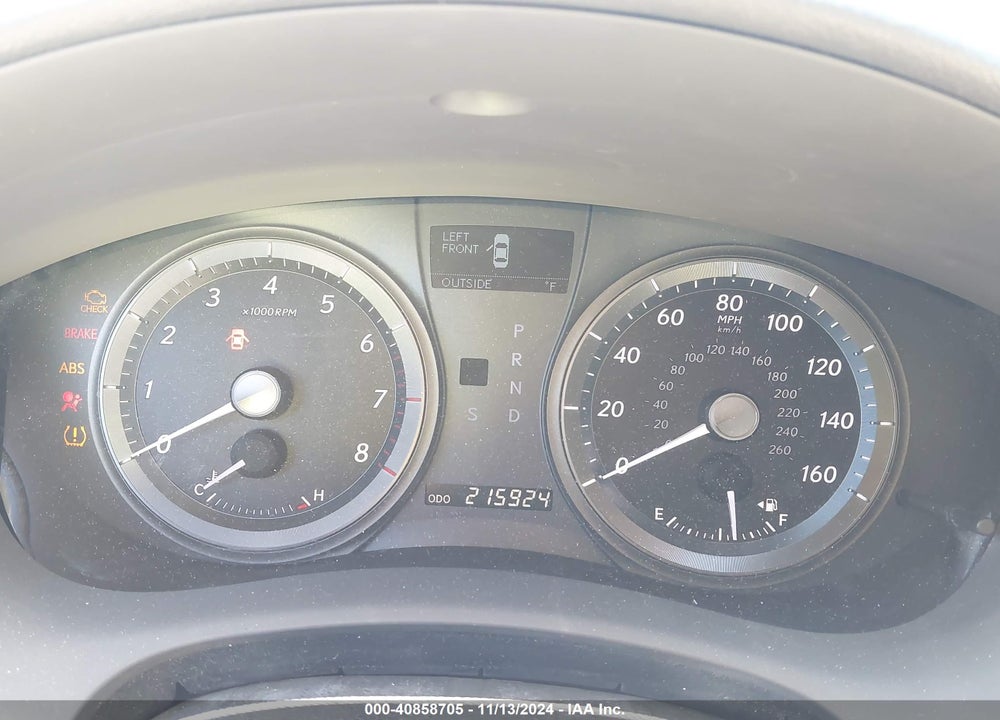 2007 LEXUS ES 350 VIN: JTHBJ46G772089905
