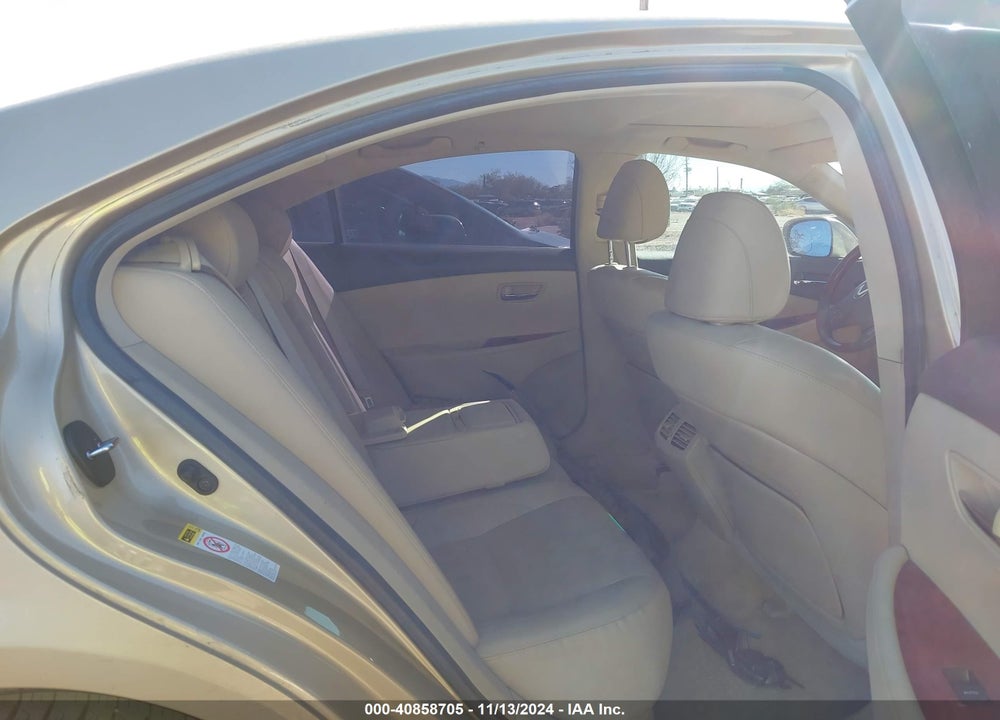 2007 LEXUS ES 350 VIN: JTHBJ46G772089905