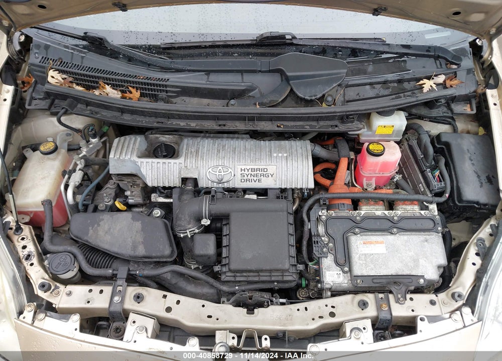 2011 TOYOTA PRIUS TWO VIN: JTDKN3DU4B0246996