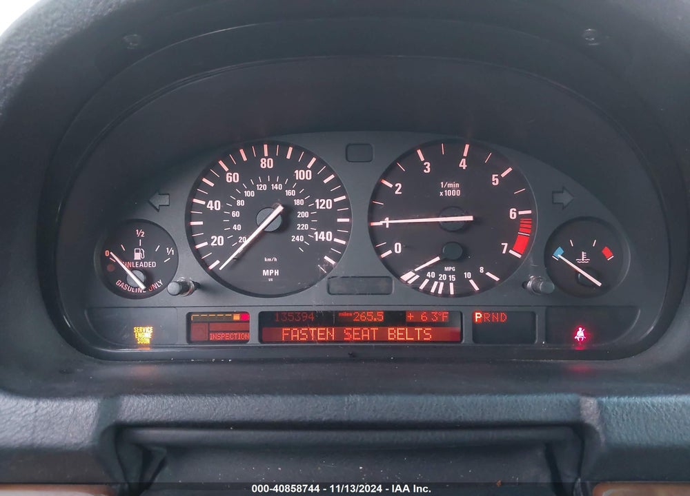 2003 BMW X5 3.0I VIN: 5UXFA53513LV89542