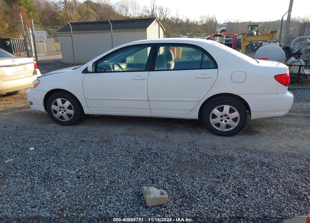 2006 TOYOTA COROLLA LE VIN: 2T1BR32E86C672962