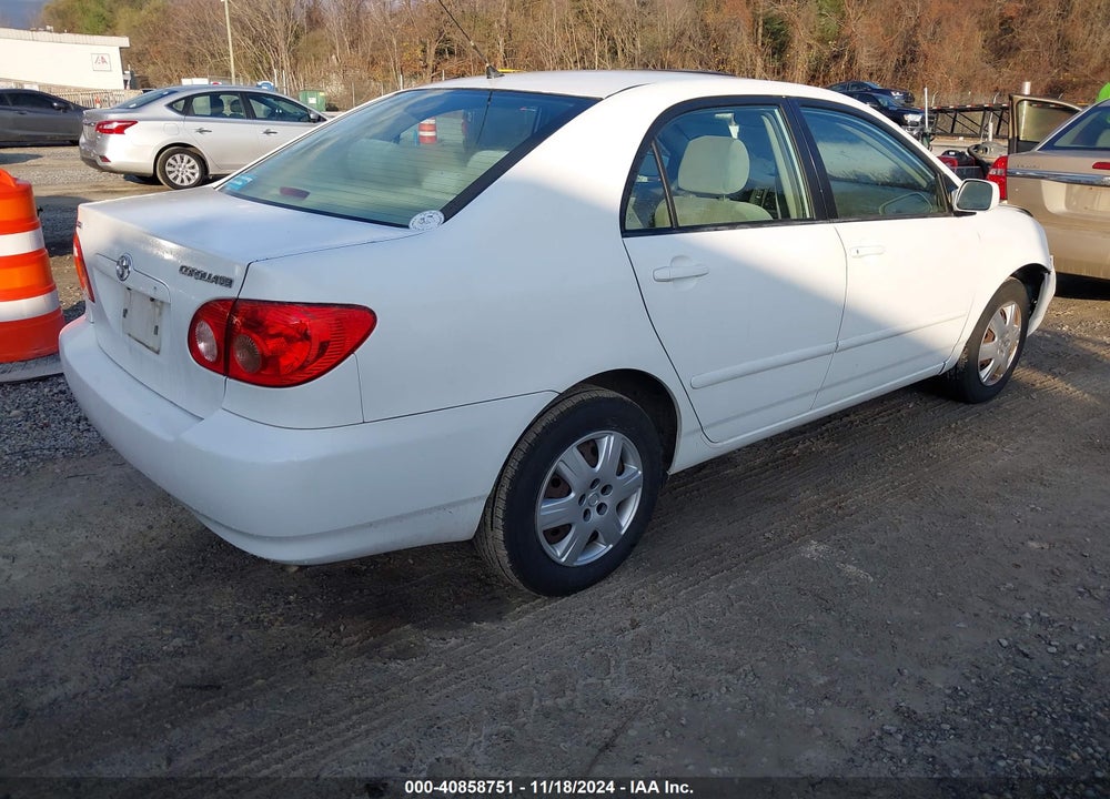 2006 TOYOTA COROLLA LE VIN: 2T1BR32E86C672962
