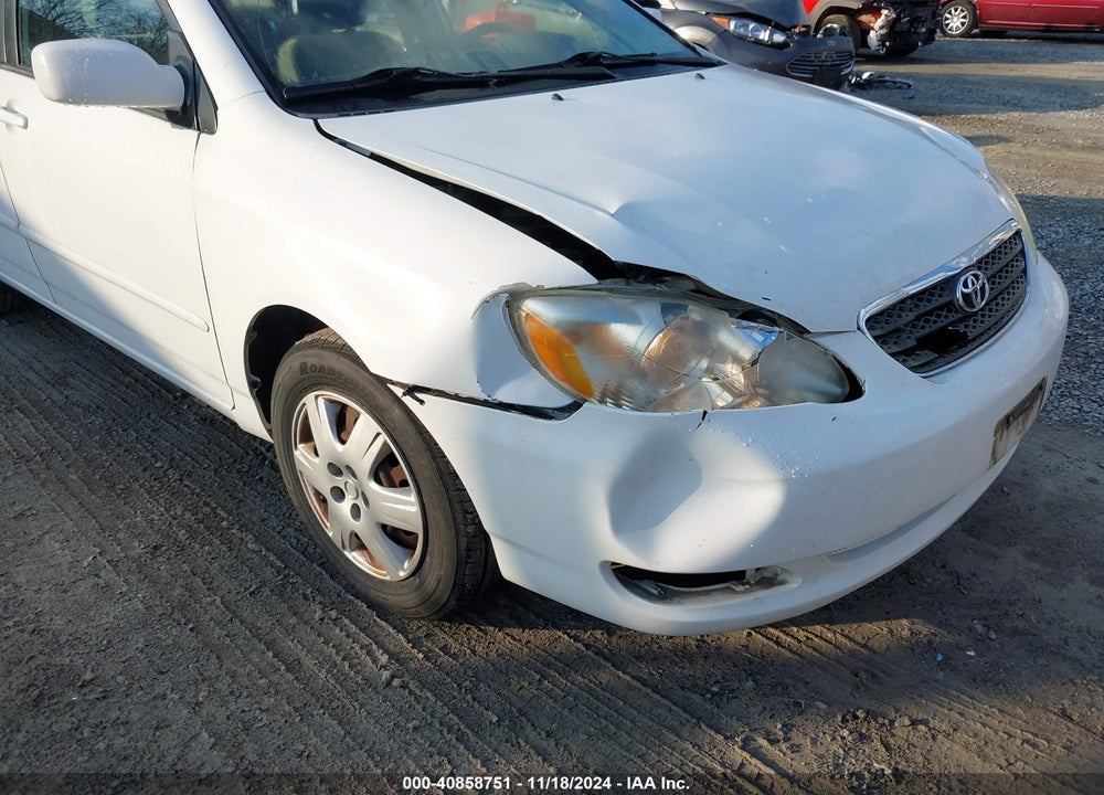 2006 TOYOTA COROLLA LE VIN: 2T1BR32E86C672962