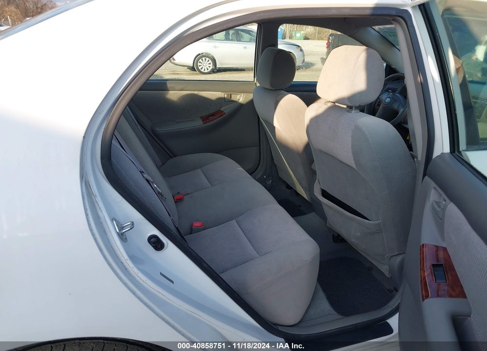 2006 TOYOTA COROLLA LE VIN: 2T1BR32E86C672962