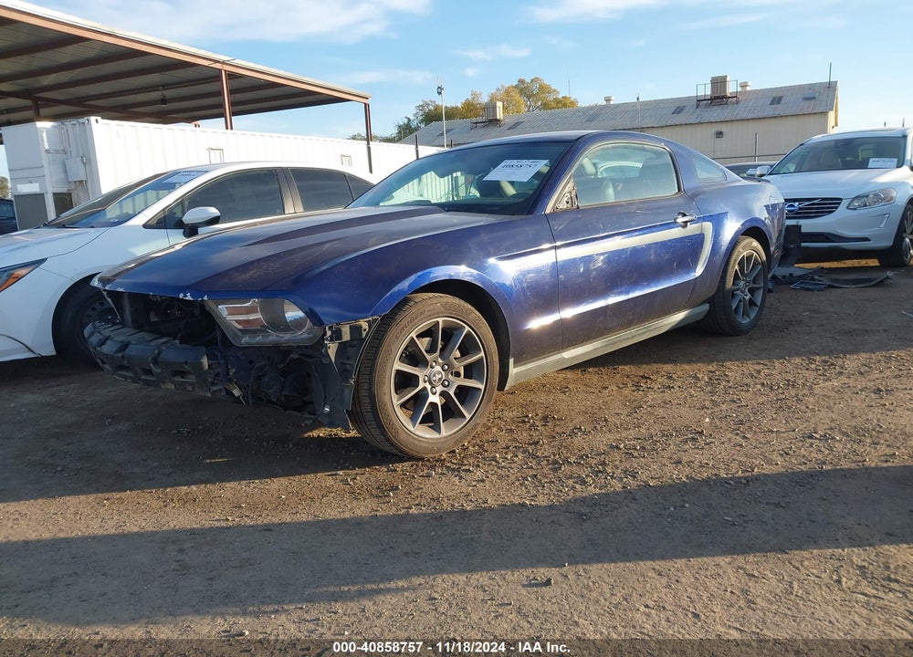 2011 FORD MUSTANG V6 PREMIUM VIN: 1ZVBP8AMXB5146879