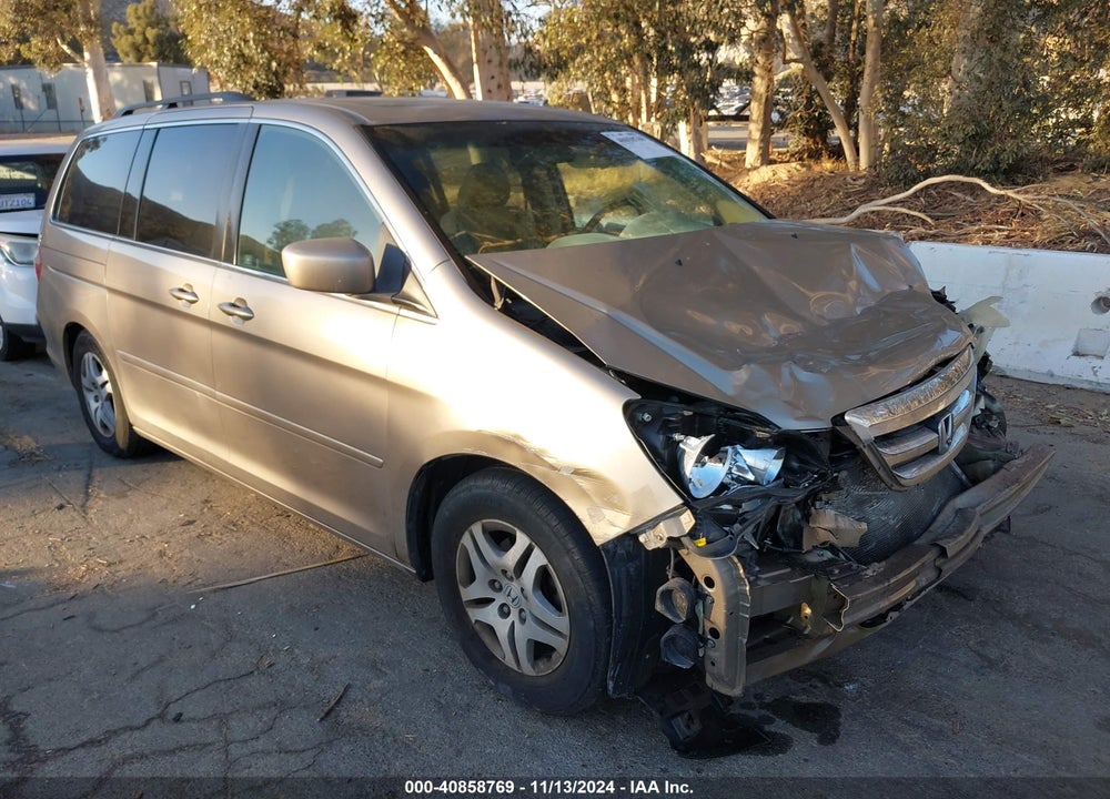 2007 HONDA ODYSSEY EX-L VIN: 5FNRL38707B115016
