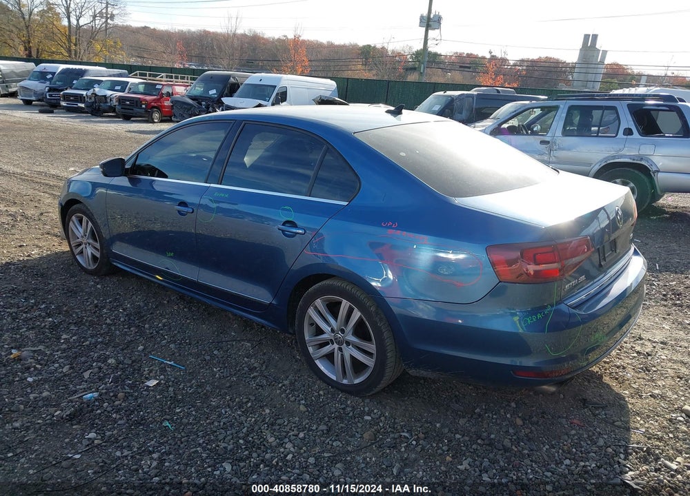 2017 VOLKSWAGEN JETTA 1.8T SEL VIN: 3VWL17AJ2HM244684