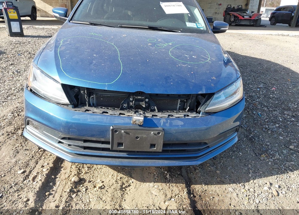 2017 VOLKSWAGEN JETTA 1.8T SEL VIN: 3VWL17AJ2HM244684