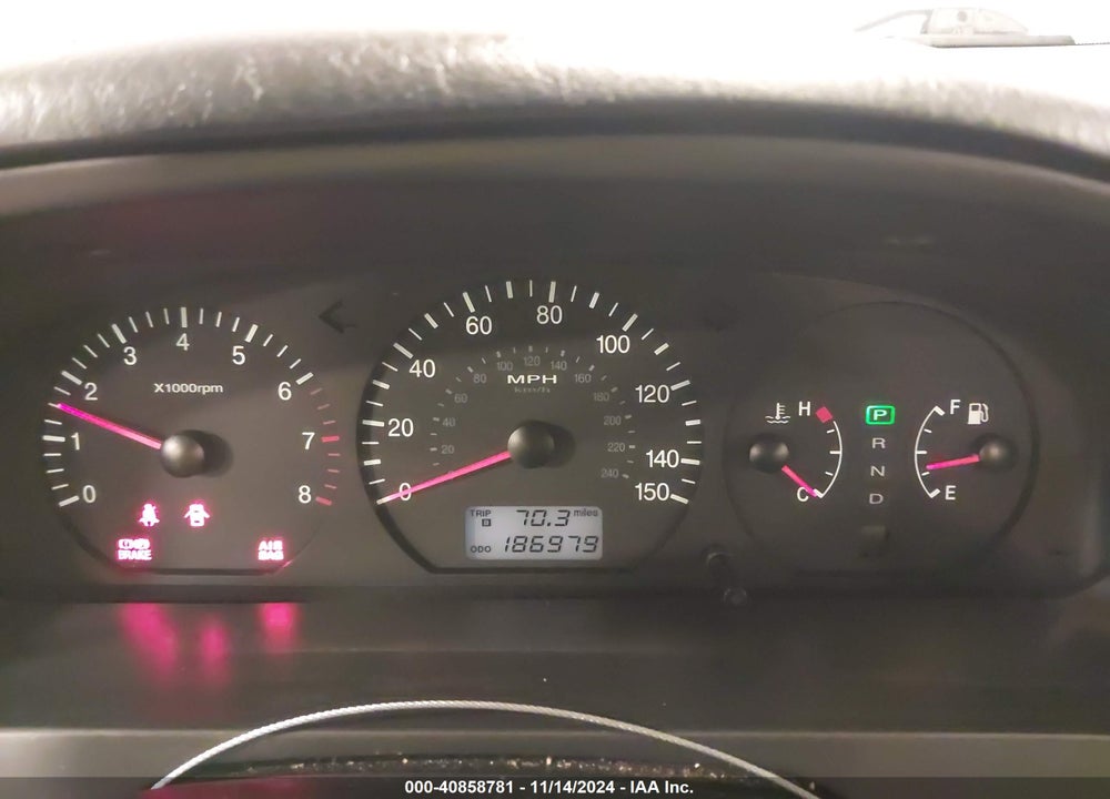 2004 HYUNDAI XG350 L VIN: KMHFU45E54A316161