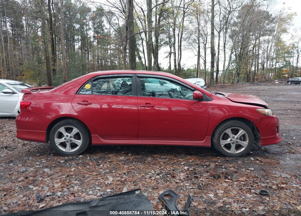 2011 TOYOTA COROLLA S VIN: 2T1BU4EE9BC570175