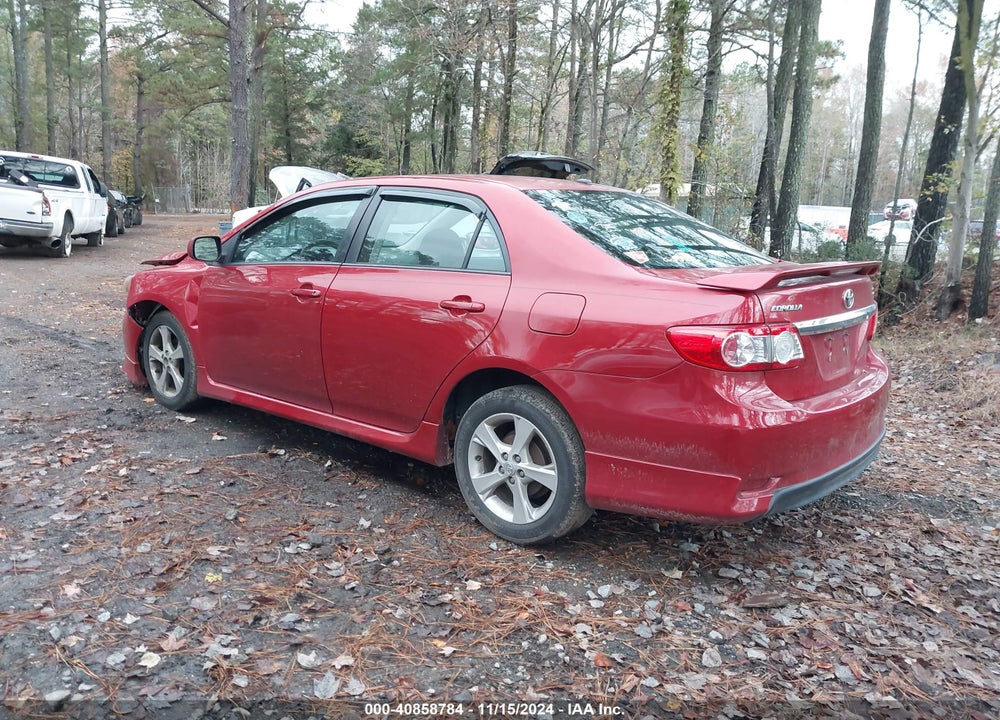2011 TOYOTA COROLLA S VIN: 2T1BU4EE9BC570175