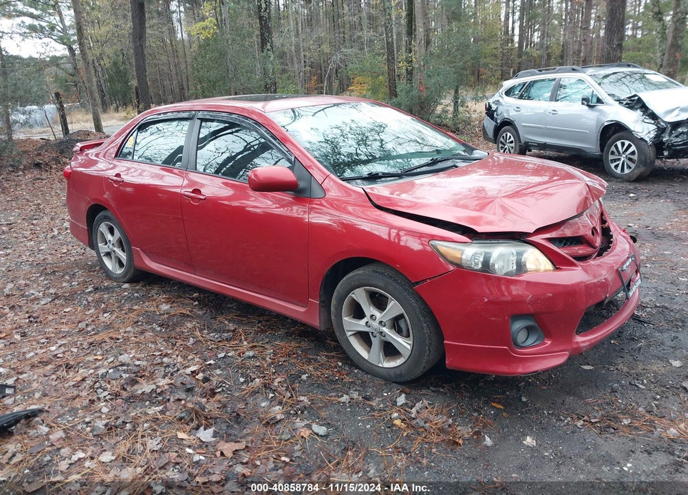 2011 TOYOTA COROLLA S VIN: 2T1BU4EE9BC570175