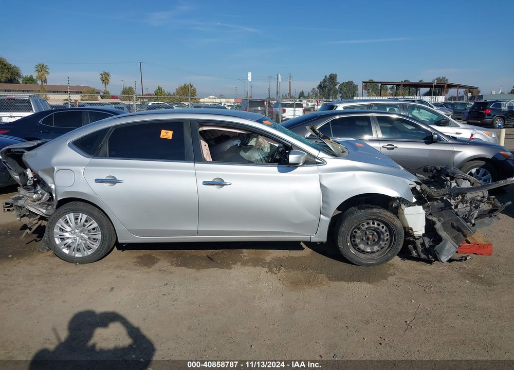 2018 NISSAN SENTRA S VIN: 3N1AB7AP0JY329343
