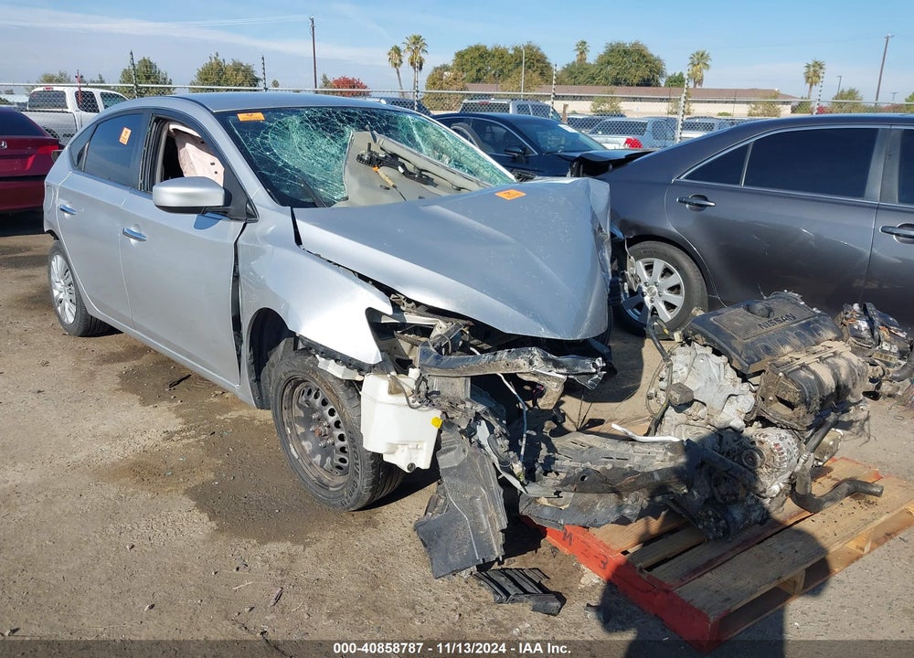 2018 NISSAN SENTRA S VIN: 3N1AB7AP0JY329343