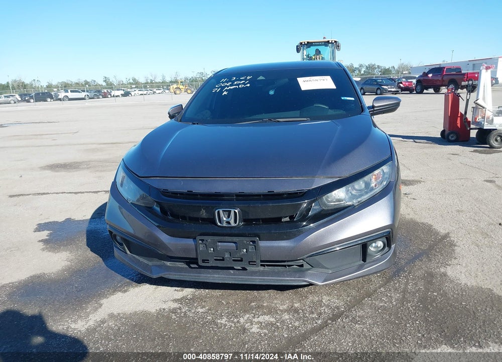 2021 HONDA CIVIC SPORT VIN: 19XFC2F80ME002581