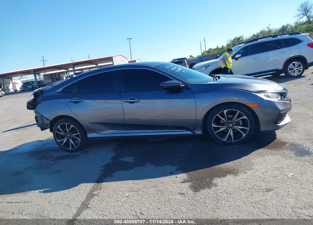2021 HONDA CIVIC SPORT VIN: 19XFC2F80ME002581
