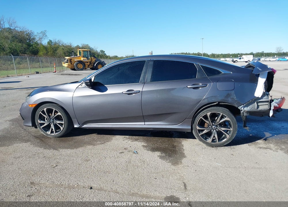 2021 HONDA CIVIC SPORT VIN: 19XFC2F80ME002581