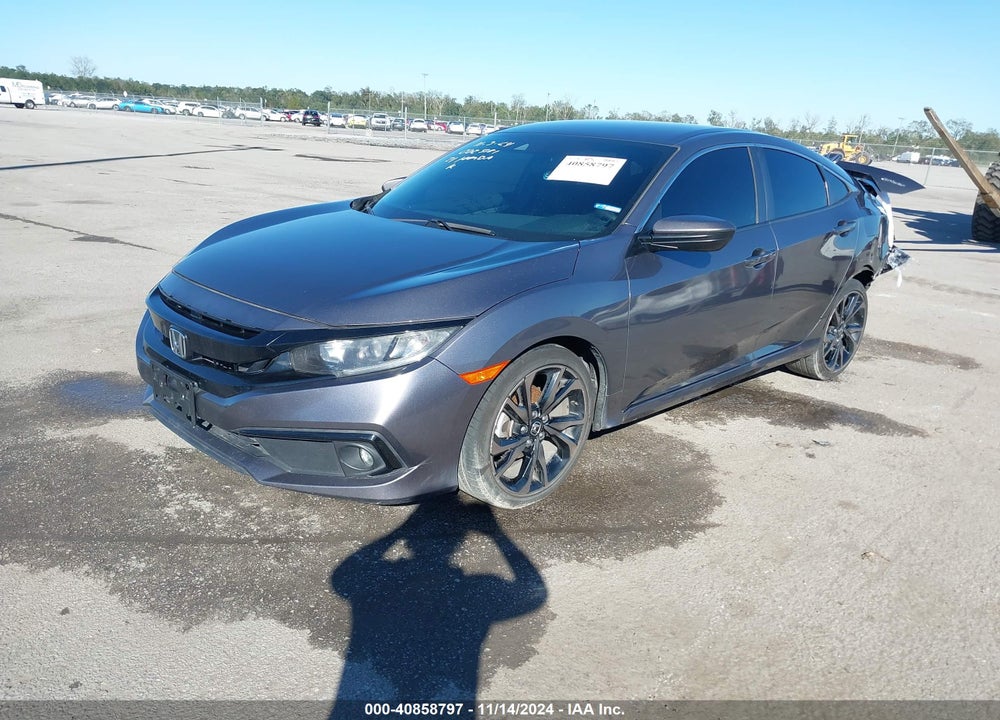 2021 HONDA CIVIC SPORT VIN: 19XFC2F80ME002581