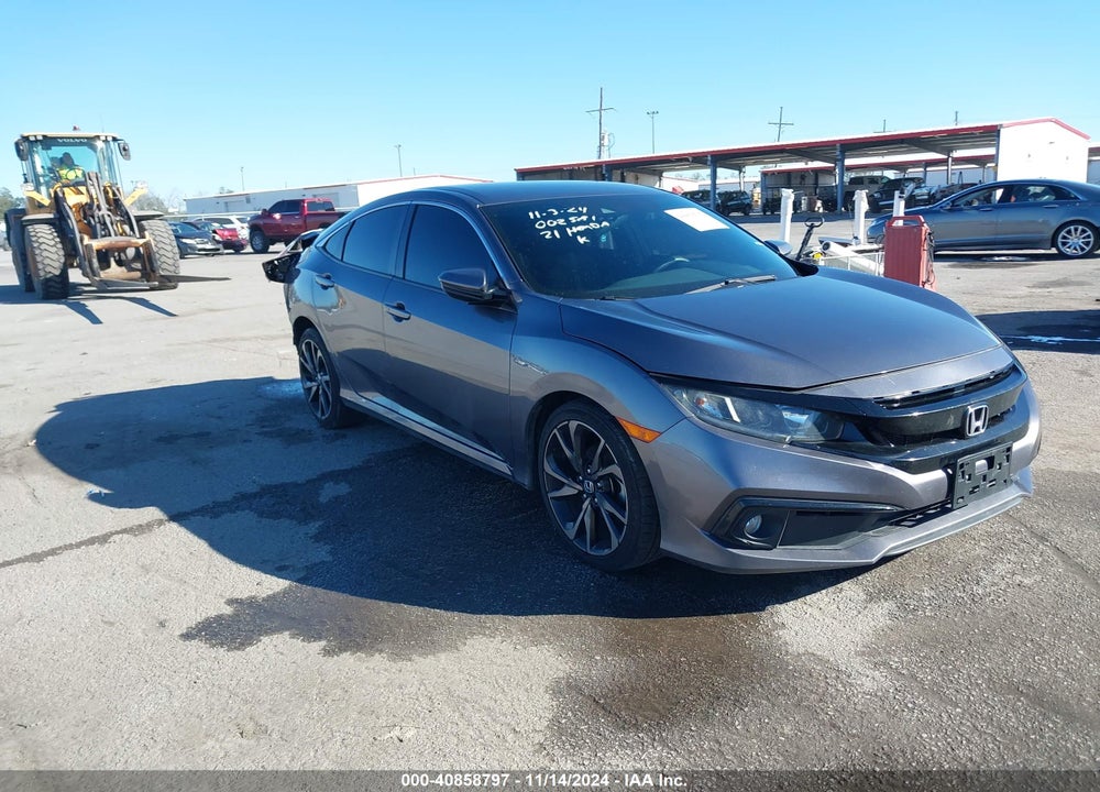 2021 HONDA CIVIC SPORT VIN: 19XFC2F80ME002581