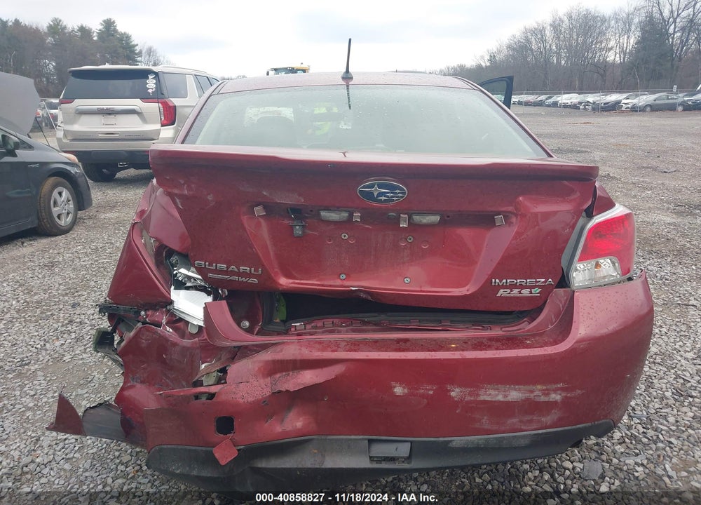 2016 SUBARU IMPREZA 2.0I VIN: JF1GJAA68GH023208