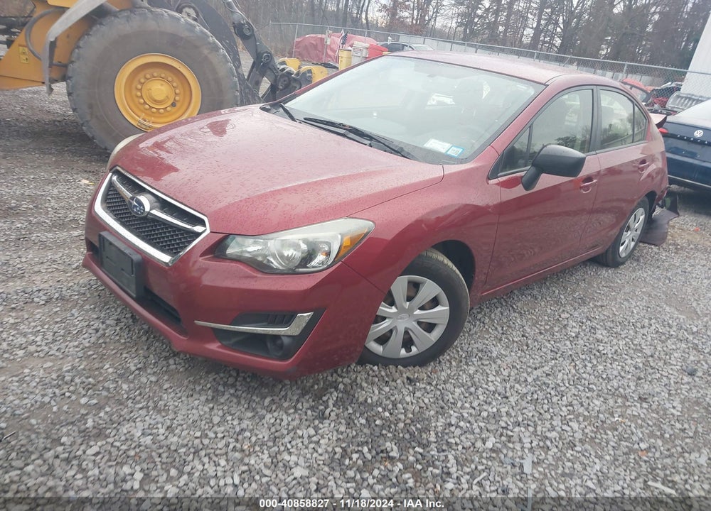 2016 SUBARU IMPREZA 2.0I VIN: JF1GJAA68GH023208