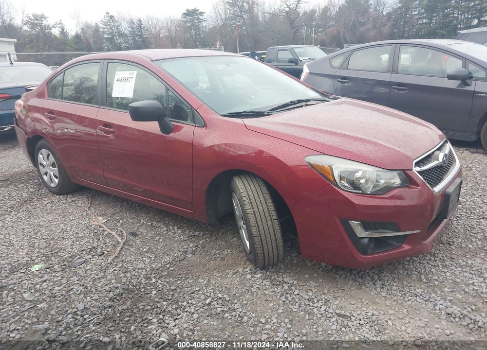 2016 SUBARU IMPREZA 2.0I VIN: JF1GJAA68GH023208