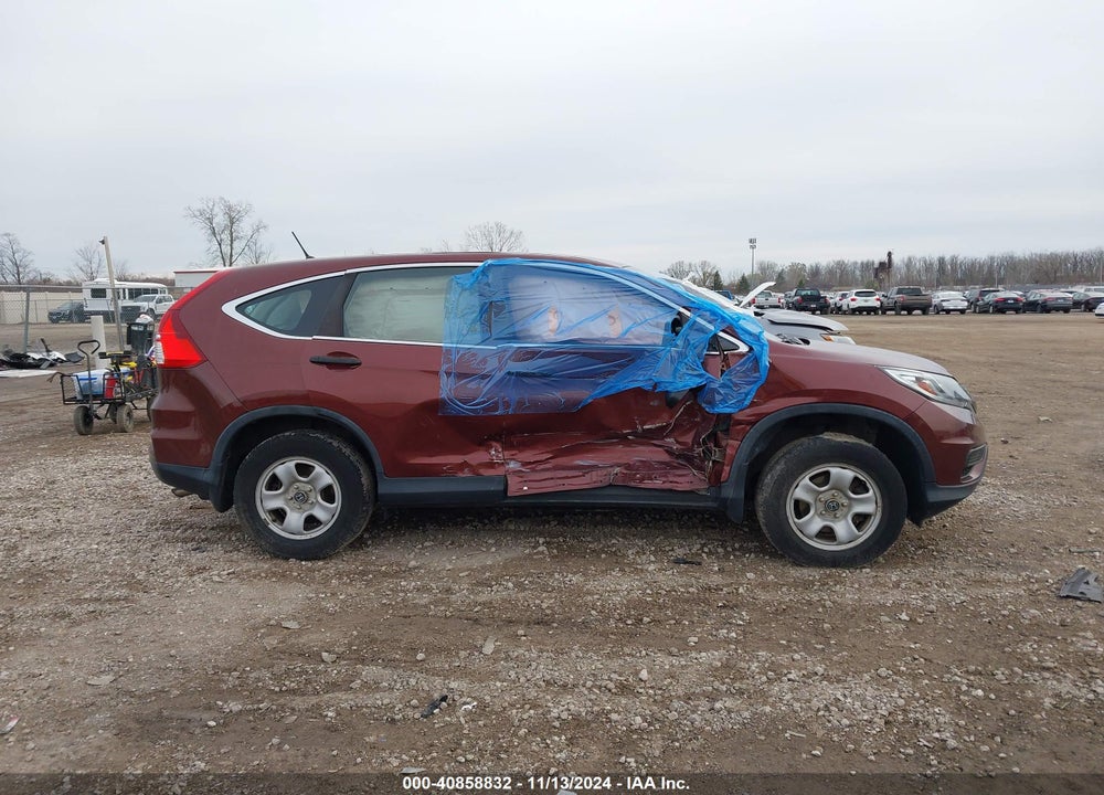 2015 HONDA CR-V LX VIN: 5J6RM4H38FL099797