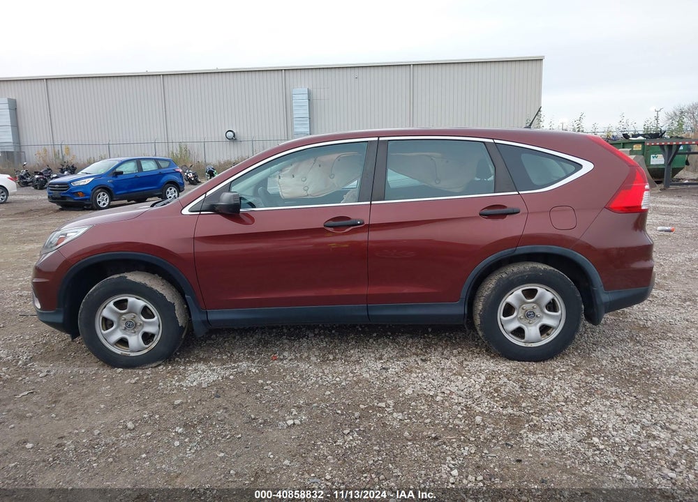 2015 HONDA CR-V LX VIN: 5J6RM4H38FL099797