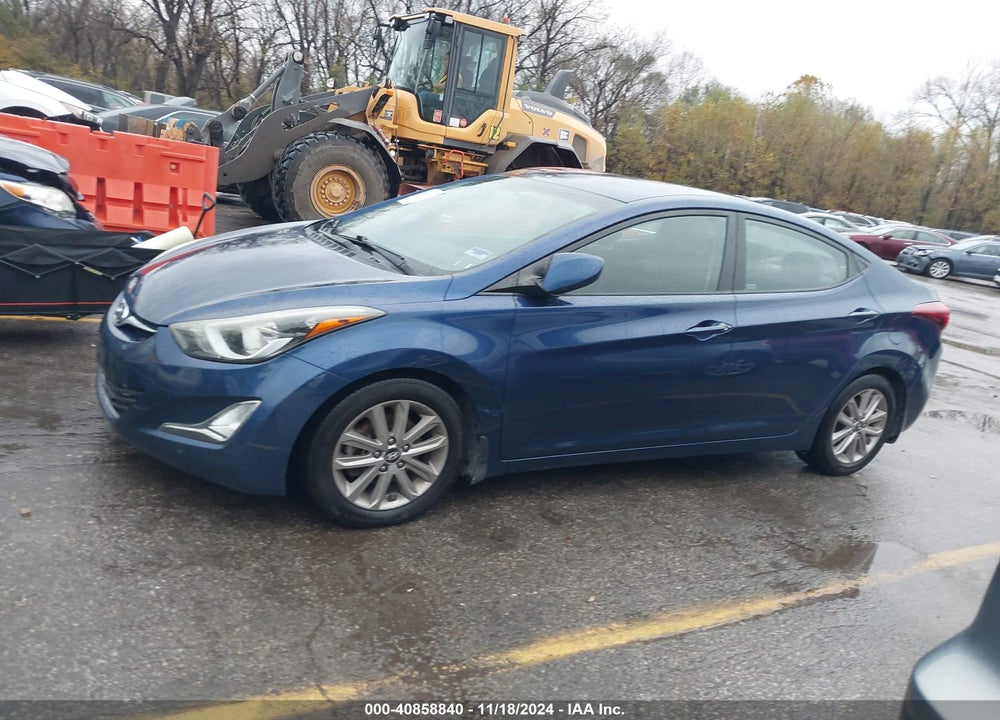 2016 HYUNDAI ELANTRA SE VIN: 5NPDH4AE9GH714170