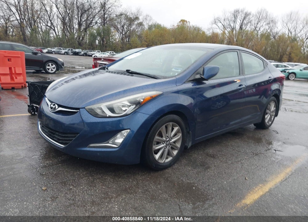 2016 HYUNDAI ELANTRA SE VIN: 5NPDH4AE9GH714170