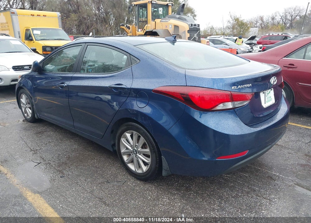 2016 HYUNDAI ELANTRA SE VIN: 5NPDH4AE9GH714170