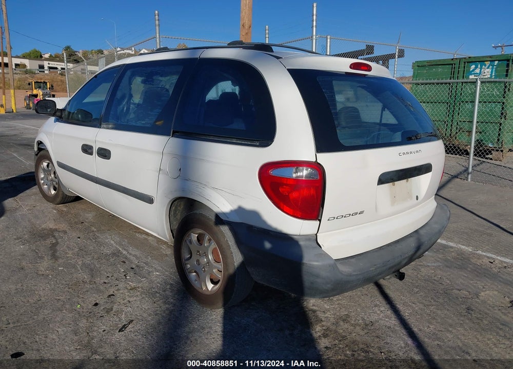 2005 DODGE CARAVAN SE VIN: 1D4GP25R35B157758