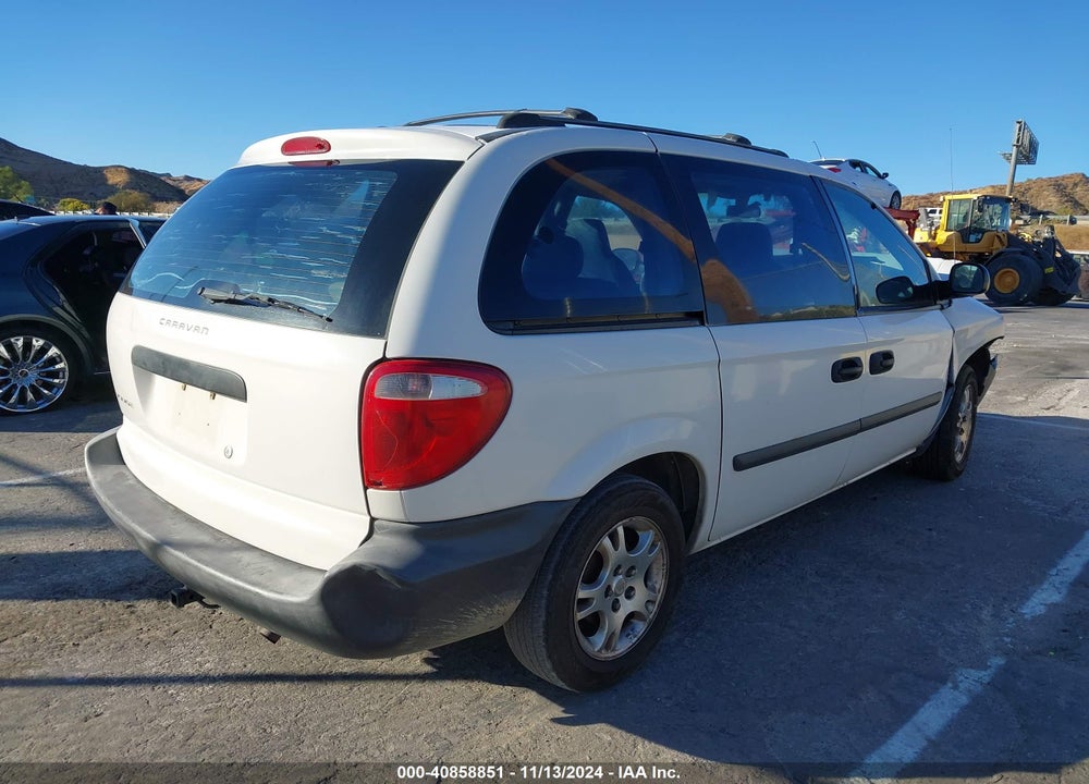 2005 DODGE CARAVAN SE VIN: 1D4GP25R35B157758
