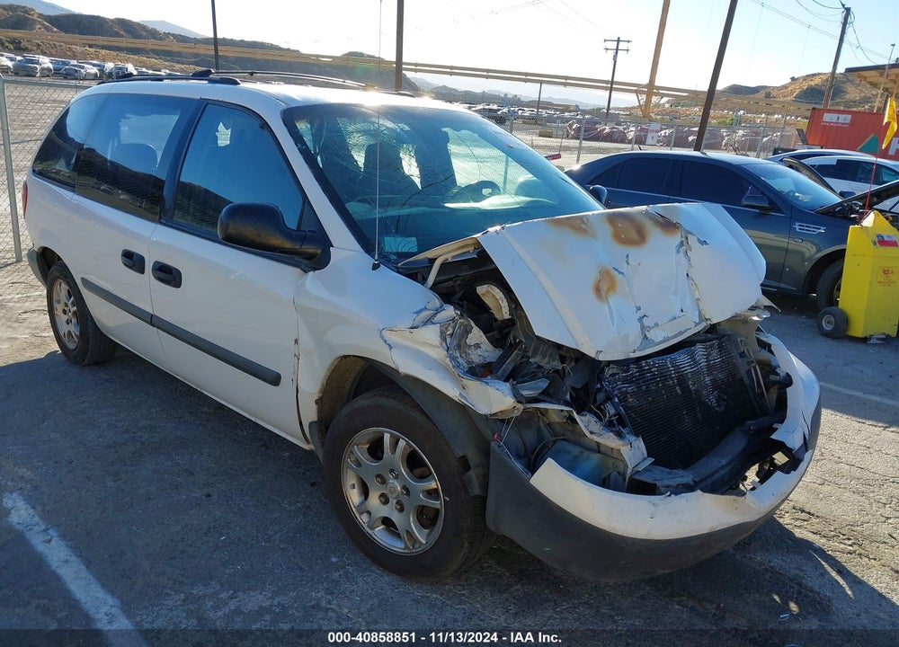 2005 DODGE CARAVAN SE VIN: 1D4GP25R35B157758