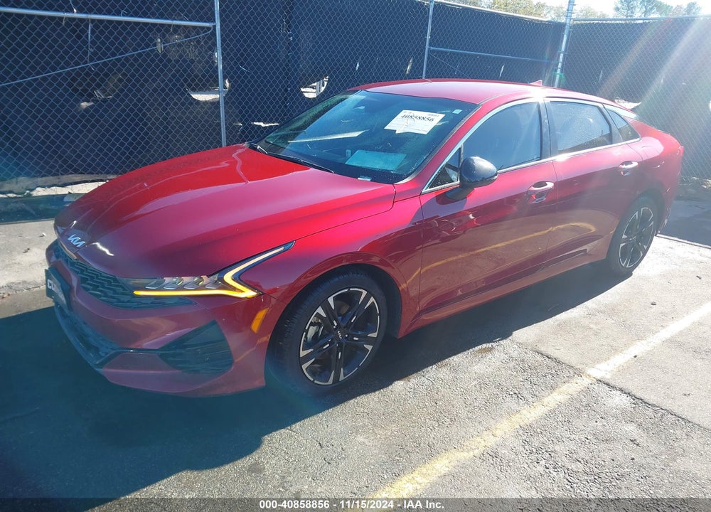 2022 KIA K5 GT LINE VIN: 5XXG64J27NG163951